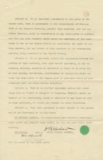 Agreement with Connecticut Indian Association, 1886