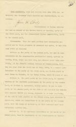 Agreement with Connecticut Indian Association, 1888