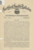 Hartford health bulletin, 1917-01
