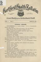 Hartford health bulletin, 1917-03
