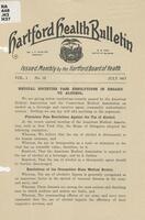 Hartford health bulletin, 1917-07
