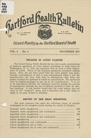 Hartford health bulletin, 1917-11