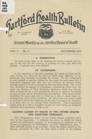 Hartford health bulletin, 1917-12