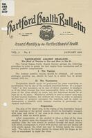 Hartford health bulletin, 1918-01
