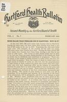 Hartford health bulletin, 1918-02