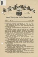 Hartford health bulletin, 1918-06