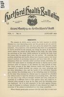 Hartford health bulletin, 1919-01
