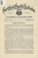 Hartford health bulletin, 1919-02