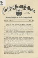 Hartford health bulletin, 1919-05