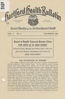 Hartford health bulletin, 1919-11