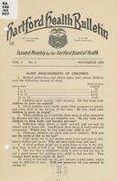 Hartford health bulletin, 1920-11