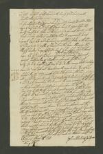 Jared Ingersoll vs Jonathan Fitch, 1775