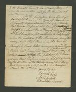 Branford Selectmen vs Thomas Russel, 1777