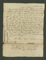 Derby Selectmen vs Jerimiah Hull, 1777