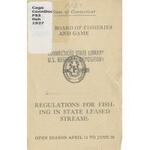 Regulations for fishing in state leased streams