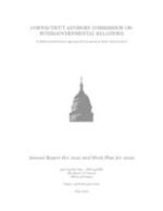 Advisory Commission on Intergovernmental Affairs Annual report