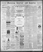 The Morning journal and courier, 1884-10-01