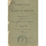 Plumbing rules of the Board of Health and the ordinances concerning plumbing and registration of plumbers