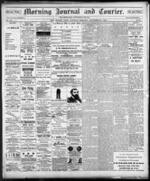 The Morning journal and courier, 1885-11-10