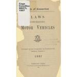 Laws concerning motor vehicles, 1907