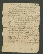 John Cleave vs William Cook, 1777