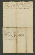 Derby Selectmen vs Jonathan Miles, 1779