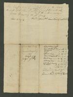 Derby Selectmen vs James Humphris, 1779