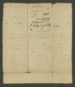 Governor and Company vs Joseph Way, 1780