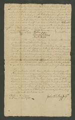 New Haven Selectmen vs William Chandler, 1781