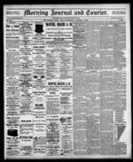 The Morning journal and courier, 1889-10-04
