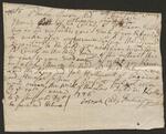 Summons for Phebe Green, 1746