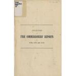 Analysis of the Fish Commissioners' reports, 1870, 1871 and 1872