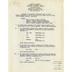 Minutes of board meetings, 1964-09-15