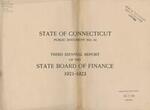 Biennial report of the State Board of Finance including estimates of deficiencies to... and expenditures for two years ending..., 1921