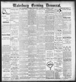 Waterbury evening Democrat, 1892-12-01