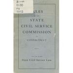 Rules of the State Civil Service Commission of Connecticut and copy of the State Civil Service Law