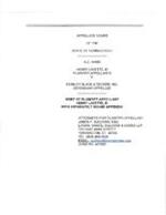 AC44465 Appellant Brief Lavette v Black & Decker