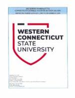 Western Connecticut State University Report to the General Assembly Education Committee Pursuant to Public Act 14-11, 2022 