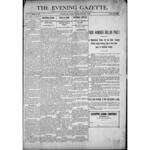 Evening gazette, 1896-1899