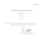 BR 17-067 ACC Licensure and Accreditation-Additive Manufacturing-Certificate