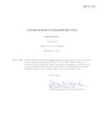 BR 21-165 COSC Licensure and Accreditation-Cancer Registry Management-C3 Certificate