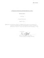 BR 18-014 TRCC Discontinuation-Communications and Customer Relations-Certificate
