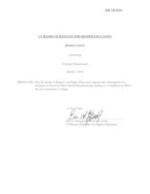BR 18-018 TRCC Discontinuation-Precision Sheet Metal Manufacturing-Certificate