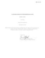 BR 18-105 TRCC Discontinuation-Business Administration-Certificate