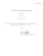 BR 16-079 TxCC Modification Marketing Management Certificate