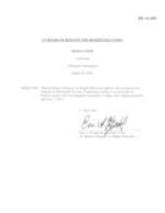 BR 16-009 ACC Termination-Information Systems Technology AS