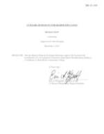 BR 15-119 TRCC Licensure and Accreditation Precision Sheet Metal Manufacturing-Certficate