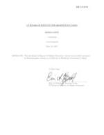 BR 15-070 MxCC Licensure and Accreditation-Mammography Certificate