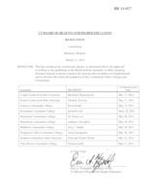 BR 14-027 CSCU Approval of 2014 Commencement Honorary Degree Nominees