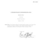 BR 14-004 NVCC Termination-Sales Support and Service Certificate
